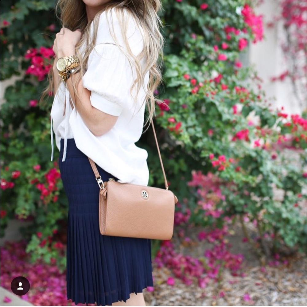 JCrew pleated skirt